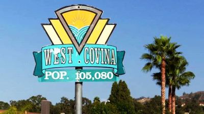 City of West Covina sign