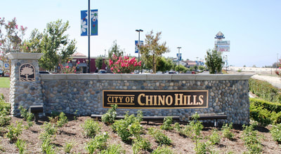 City of Chino Hills sign