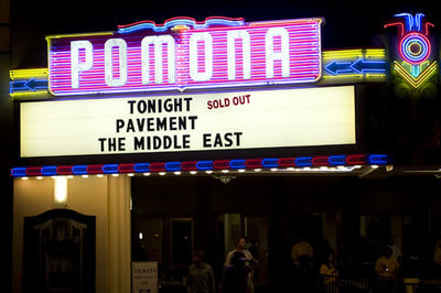 Pomona Theatre Sign